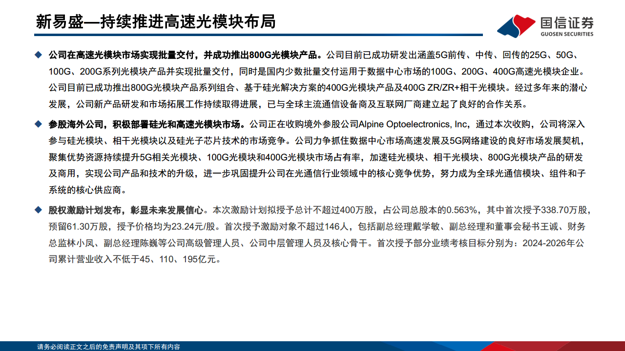 光模块专题：AI驱动网络变革，光摩尔定律加速图片