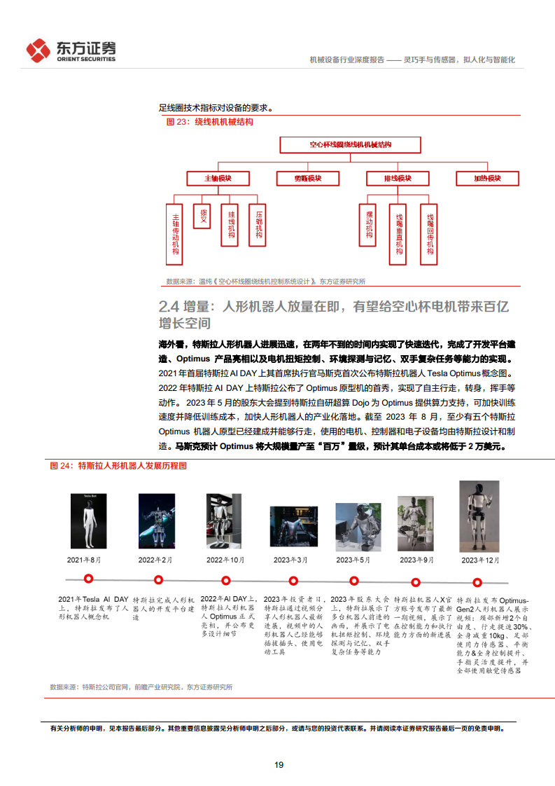 人形机器人系列报告：灵巧手与传感器，拟人化与智能化-东方证券图片