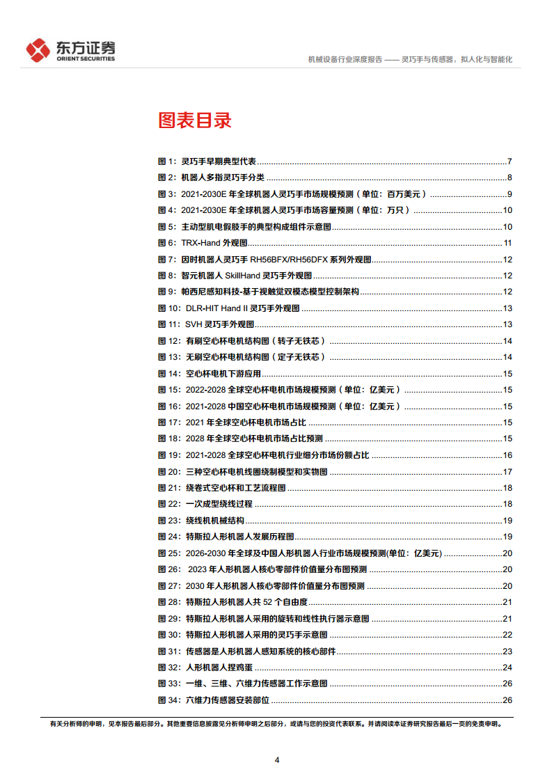 人形机器人系列报告：灵巧手与传感器，拟人化与智能化-东方证券图片