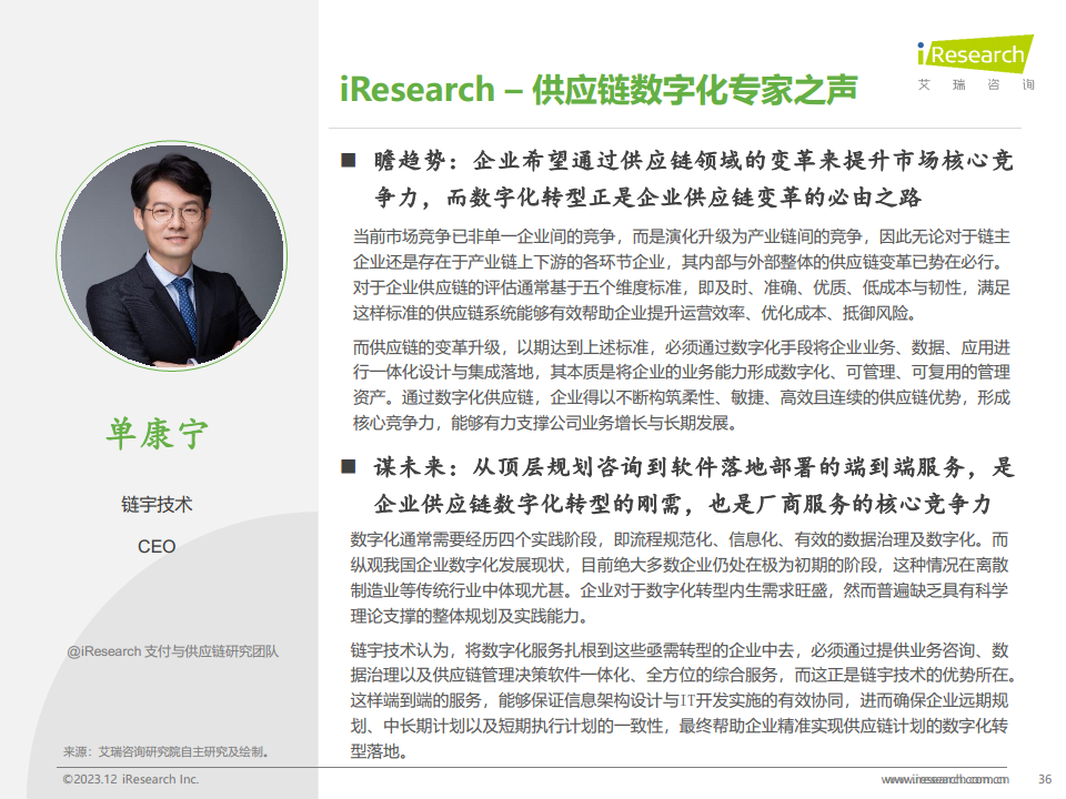 中国供应链数字化行业研究报告：趋势洞见图片