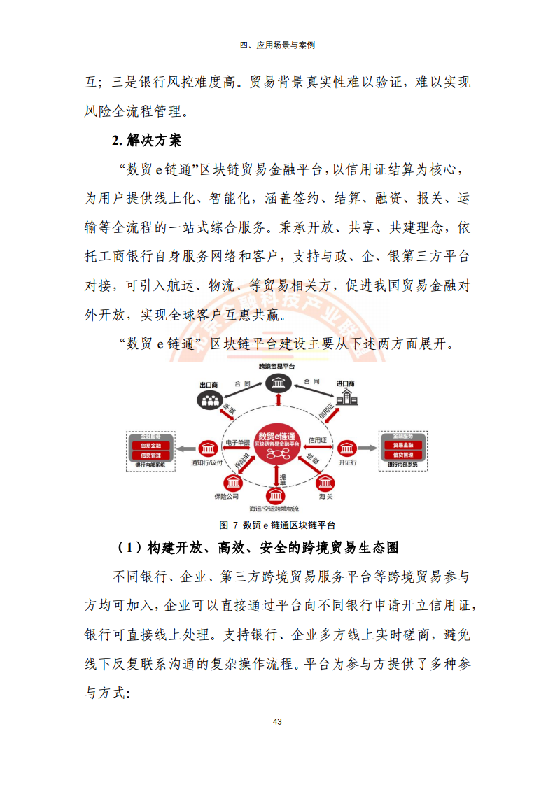区块链金融行业应用发展报告（2023）图片