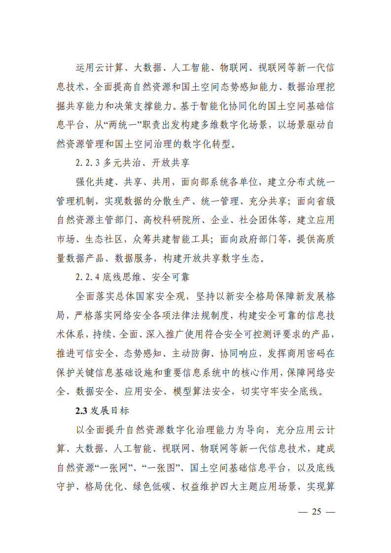 自然资源数字化治理能力提升总体方案图片