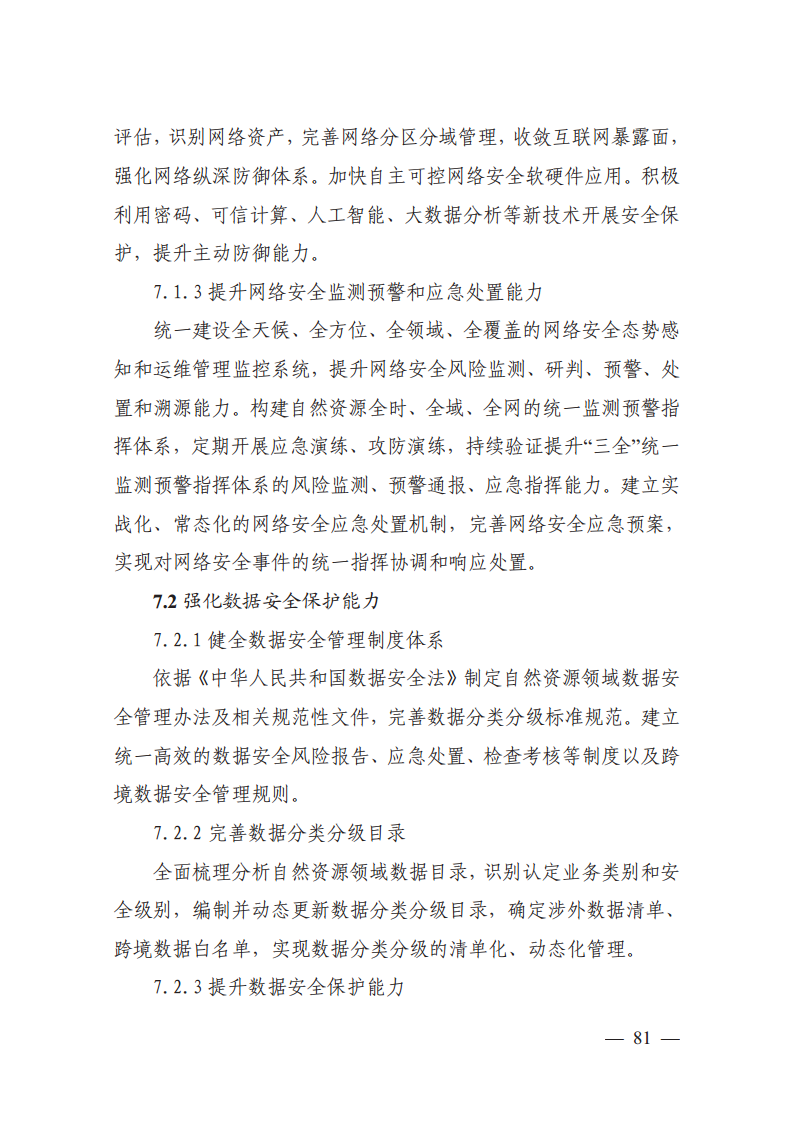 自然资源数字化治理能力提升总体方案图片