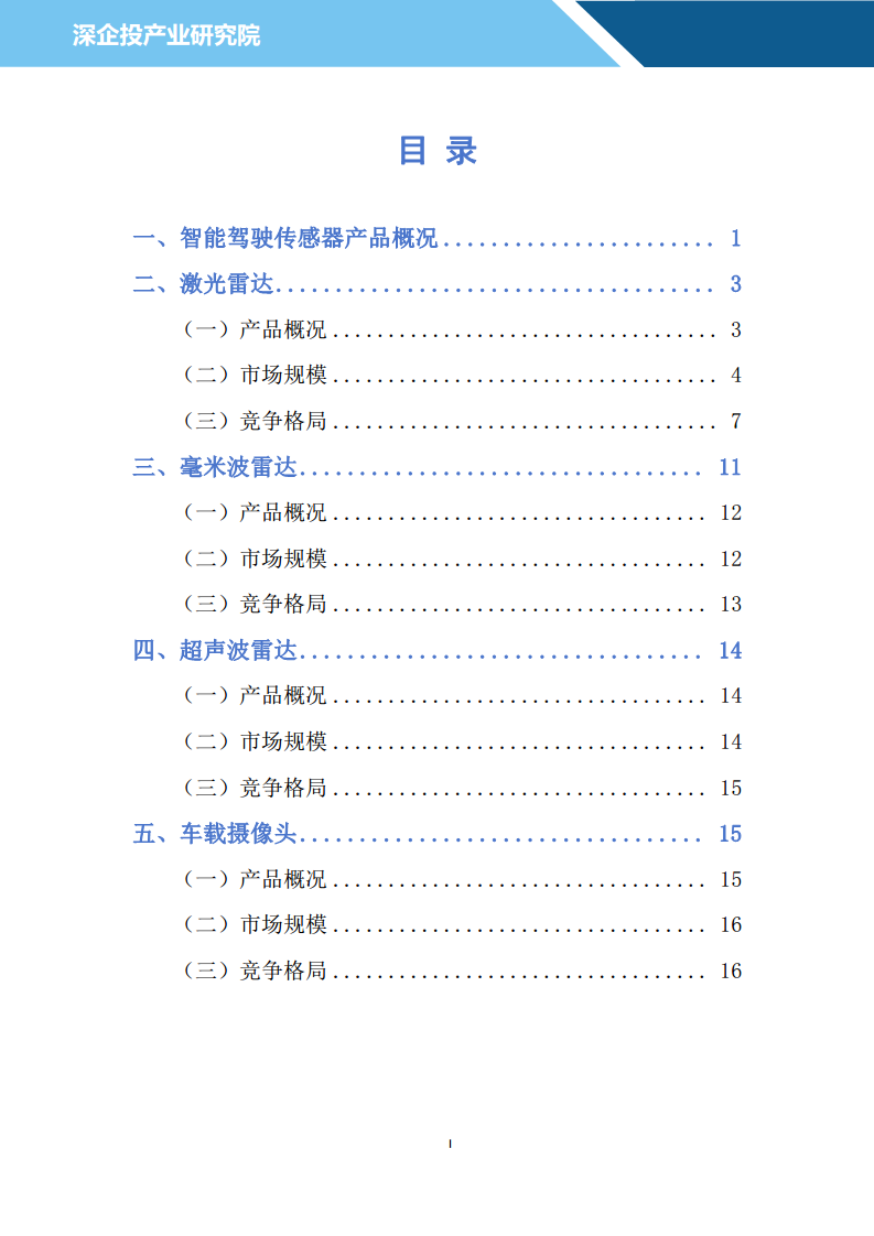 2024汽车雷达行业研究报告图片