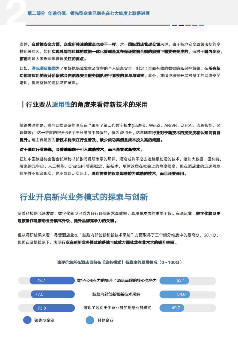 2024年中国酒店业数字化转型趋势报告图片