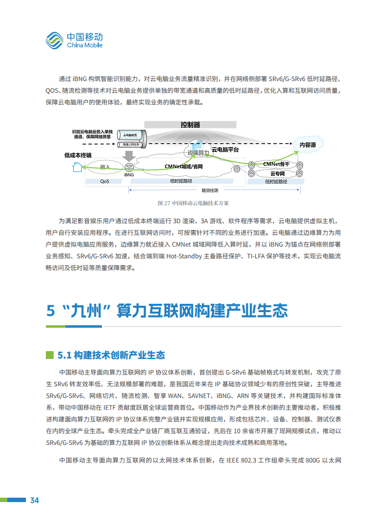 2024“九州”算力互联网（MATRIXES）目标架构白皮书图片