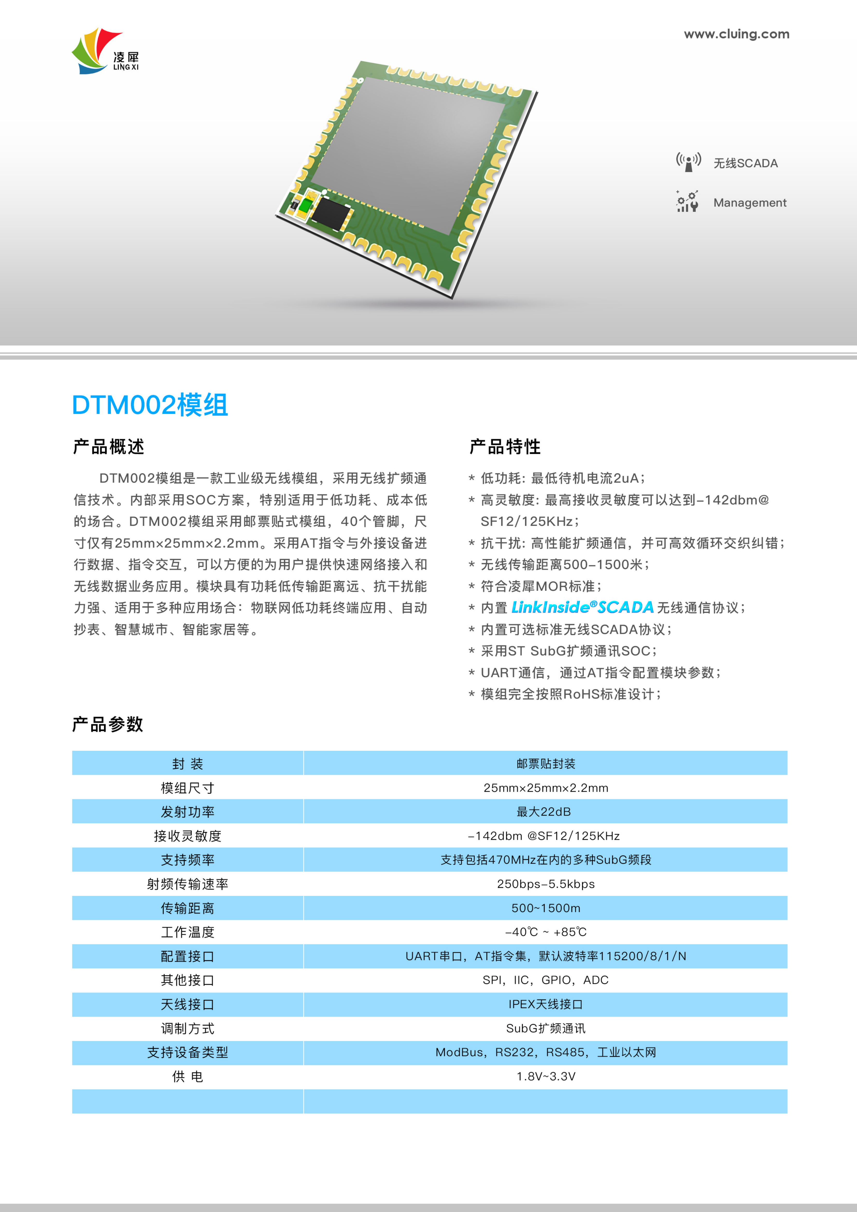 DTM002模组图片