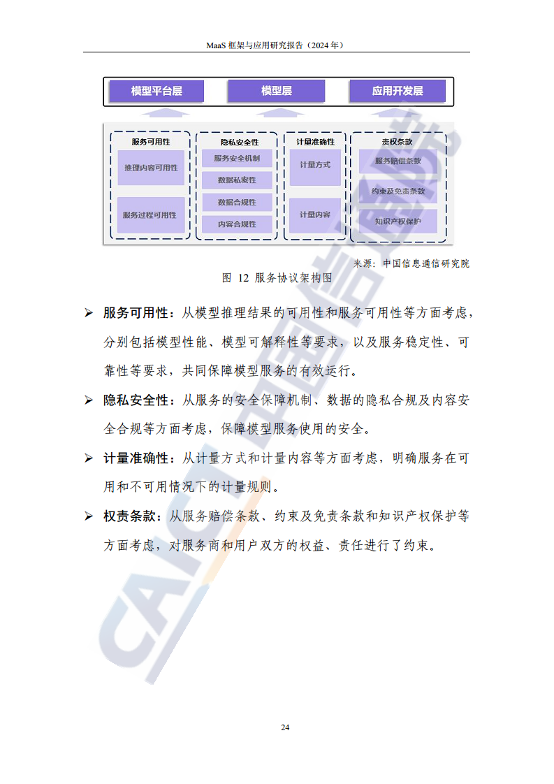 MaaS框架与应用研究报告（2024年）图片