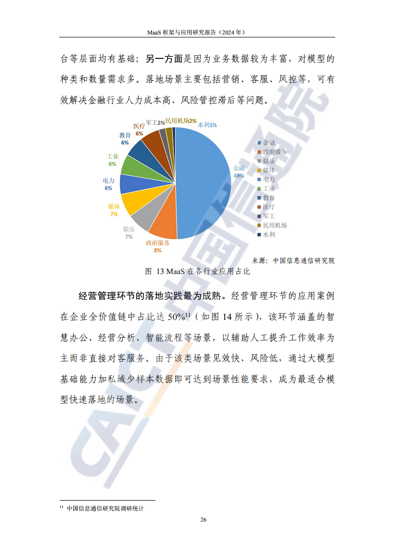 MaaS框架与应用研究报告（2024年）图片