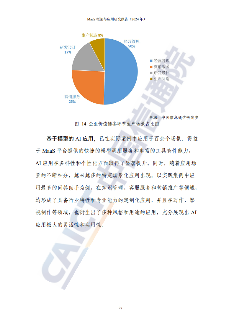 MaaS框架与应用研究报告（2024年）图片