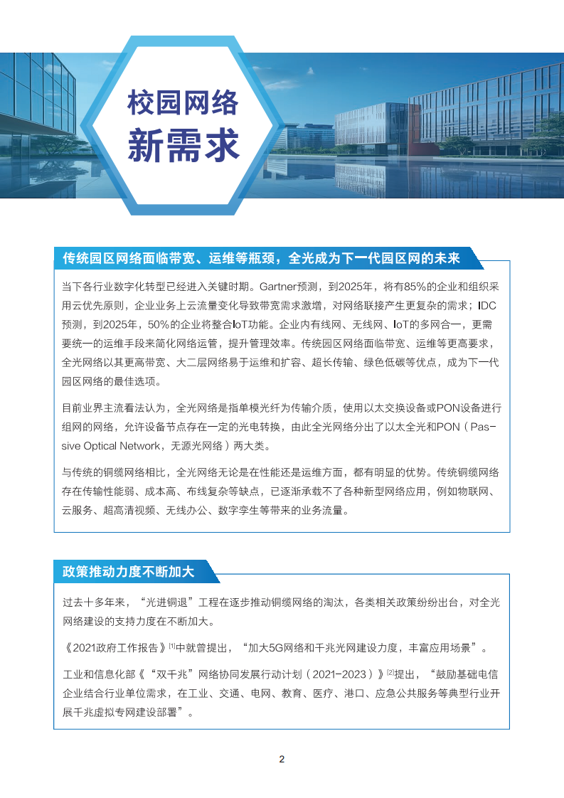 2024全光校园网络解决方案技术白皮书图片