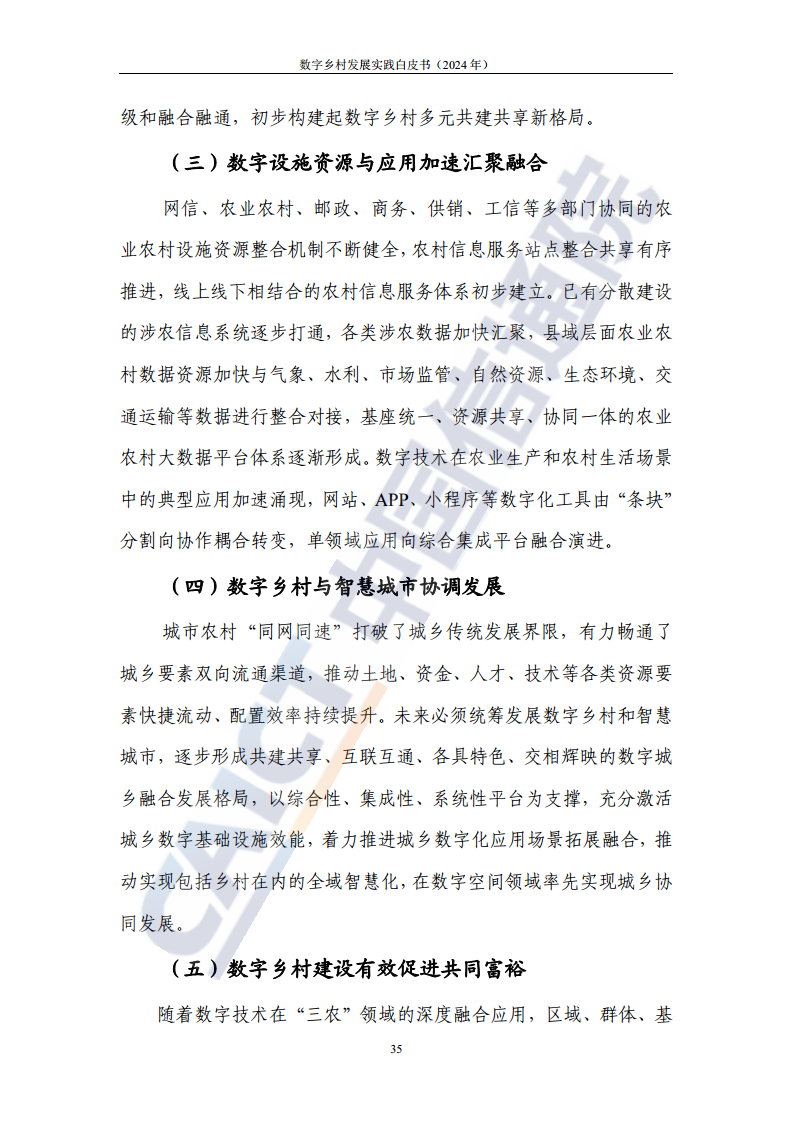 数字乡村发展实践白皮书（2024）图片