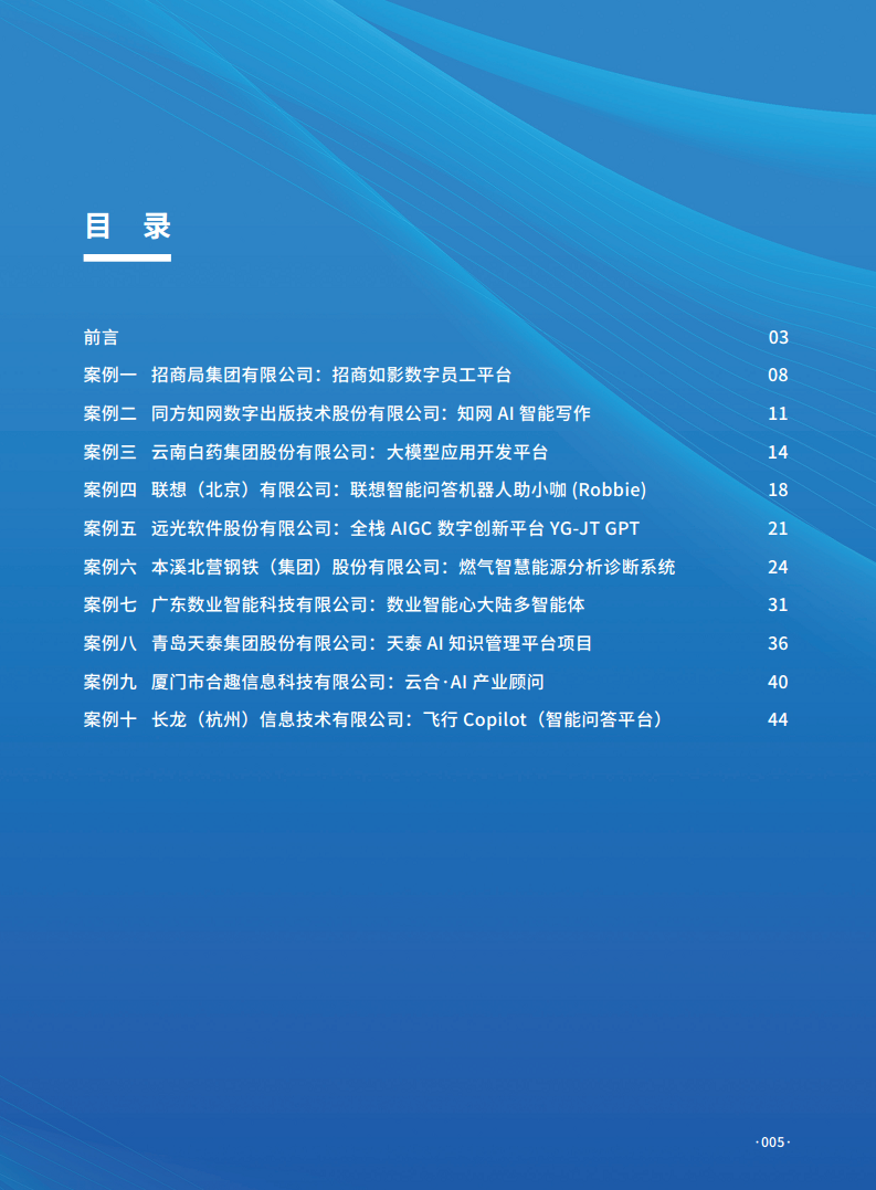 大模型行业应用十大典范案例集图片
