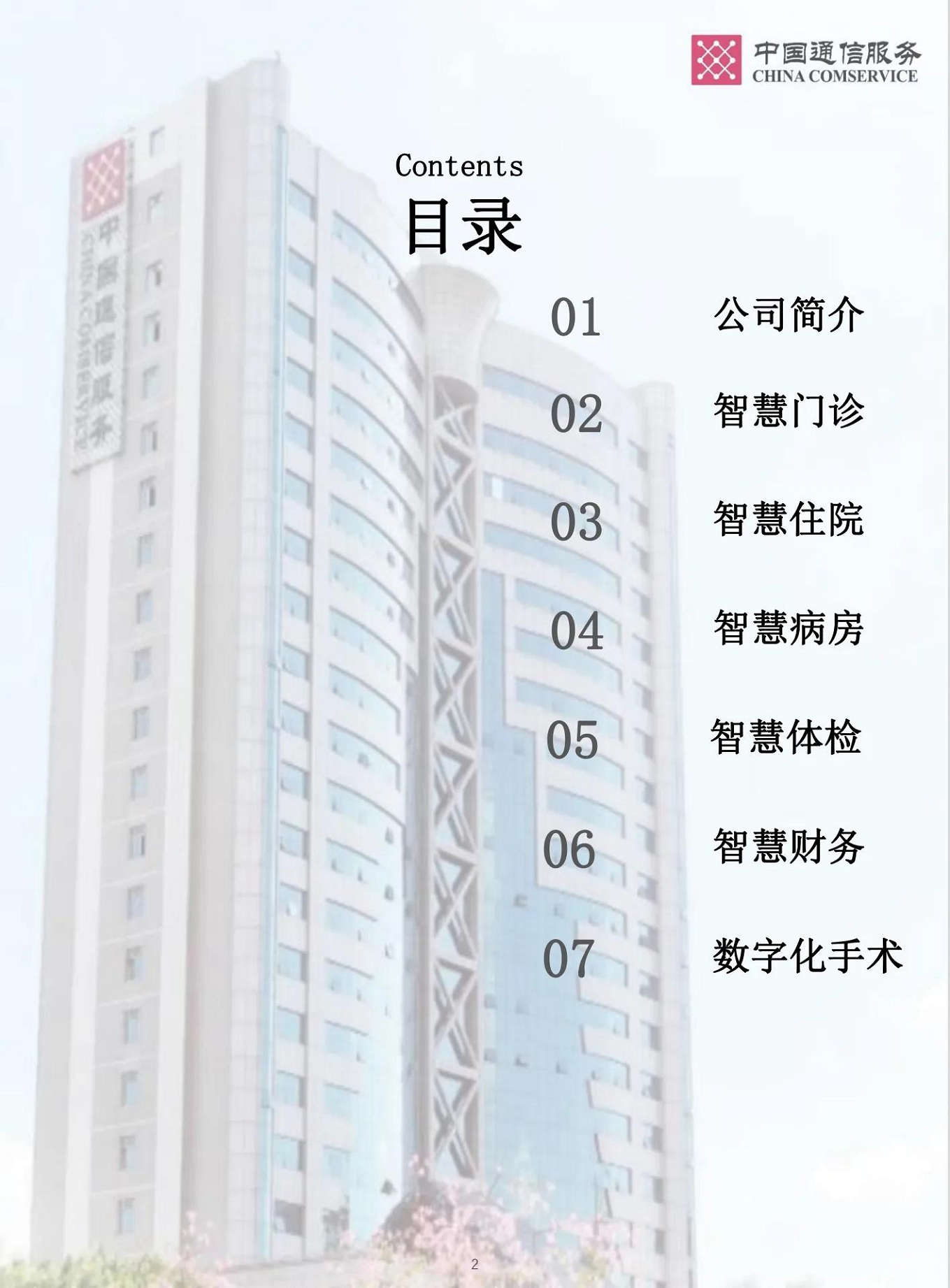 智慧医院整体解决方案图片