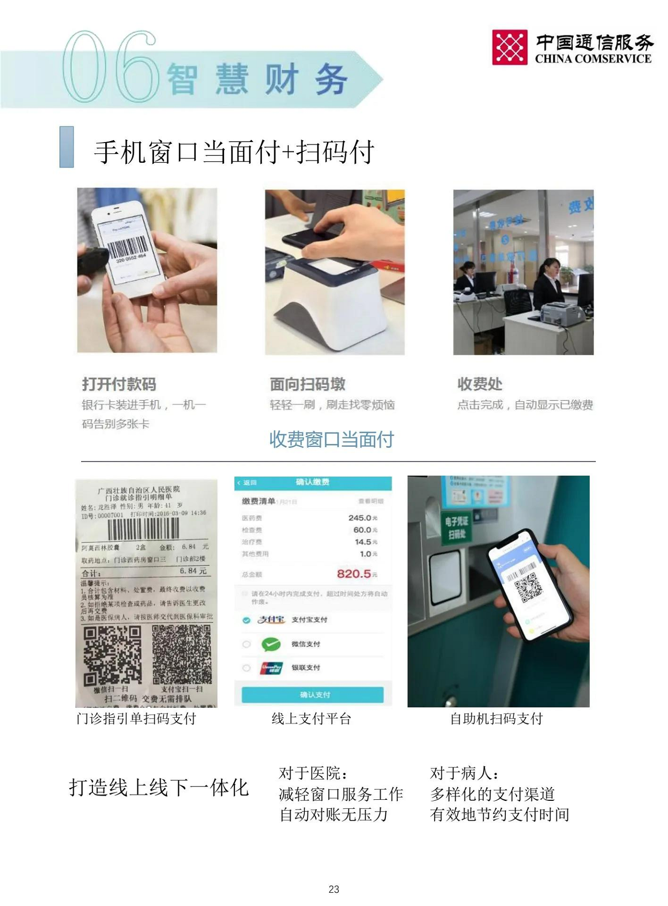 智慧医院整体解决方案图片