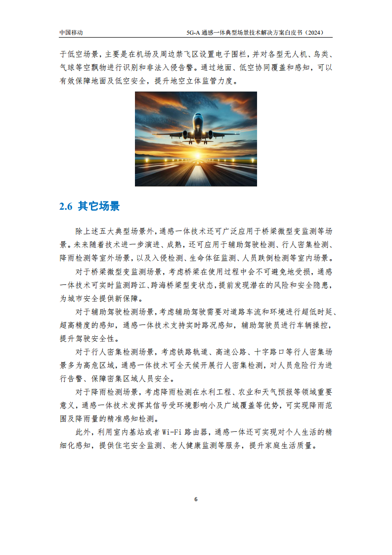 2024年5G-A通感一体典型场景技术解决方案白皮书图片