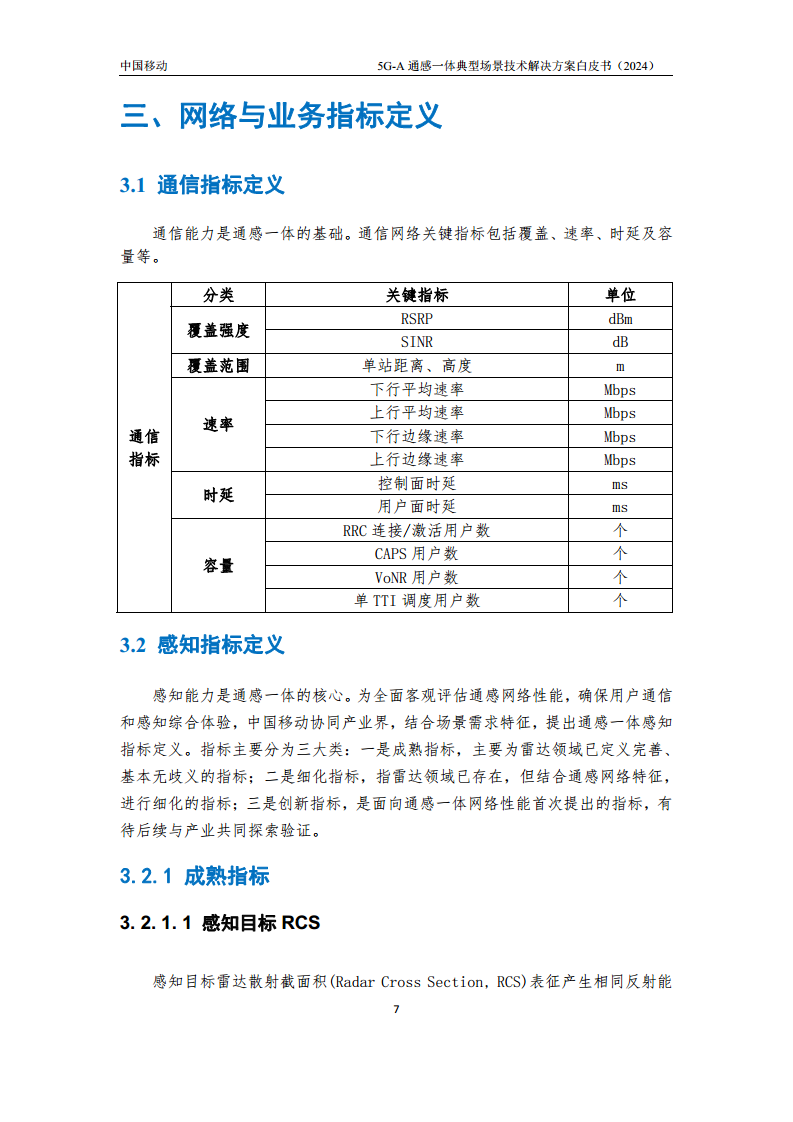 2024年5G-A通感一体典型场景技术解决方案白皮书图片