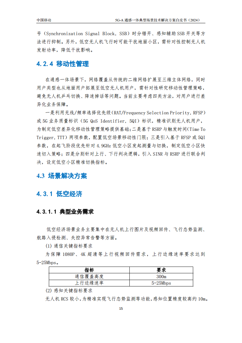 2024年5G-A通感一体典型场景技术解决方案白皮书图片