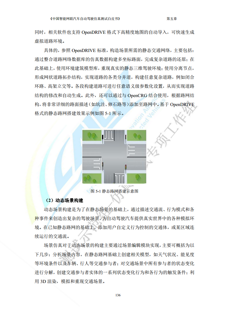 中国智能网联汽车自动驾驶仿真测试白皮书（2023版）图片