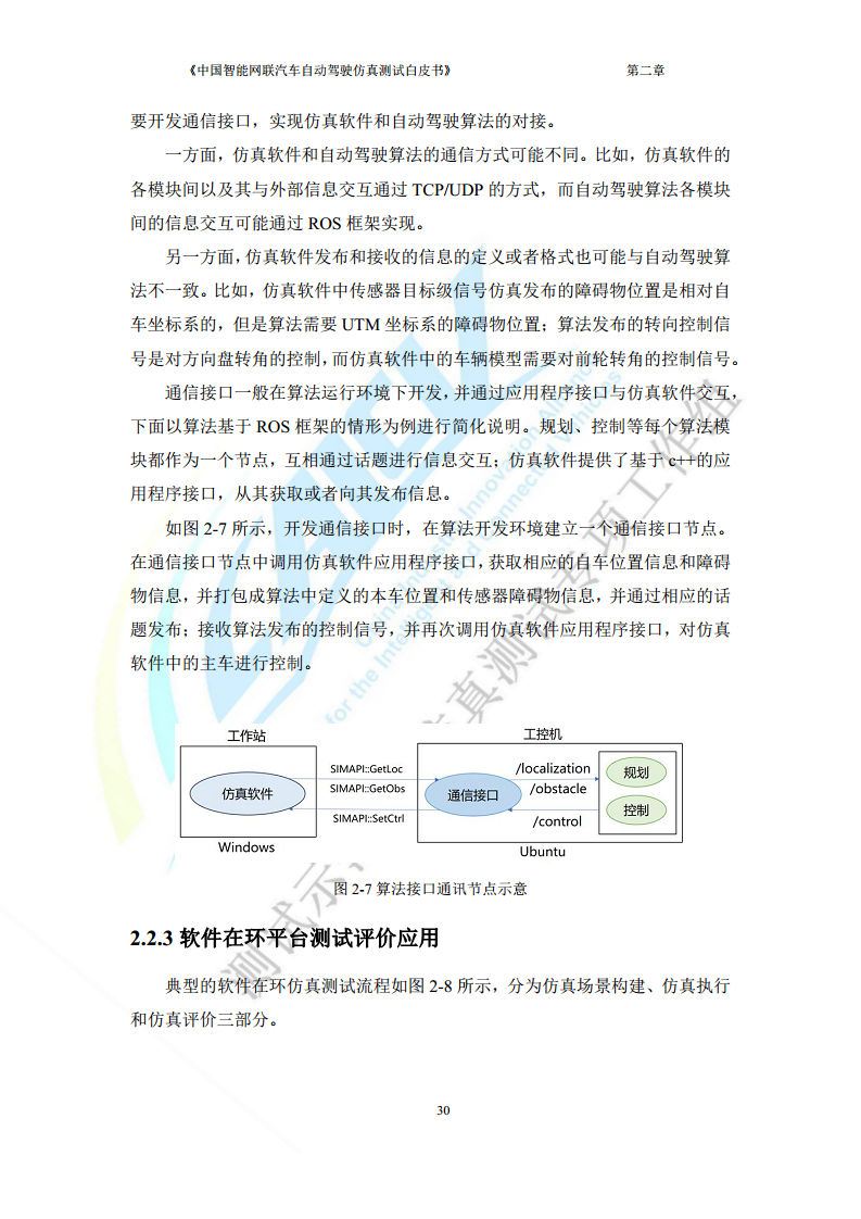 中国智能网联汽车自动驾驶仿真测试白皮书（2023版）图片