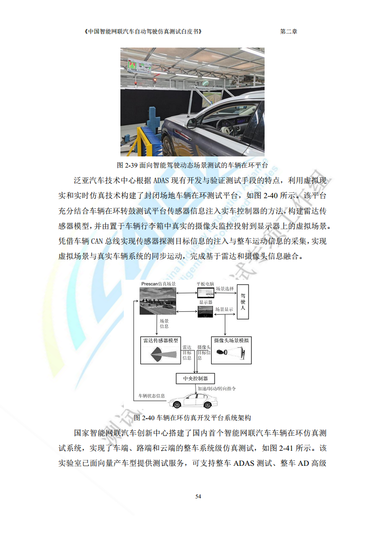 中国智能网联汽车自动驾驶仿真测试白皮书（2023版）图片