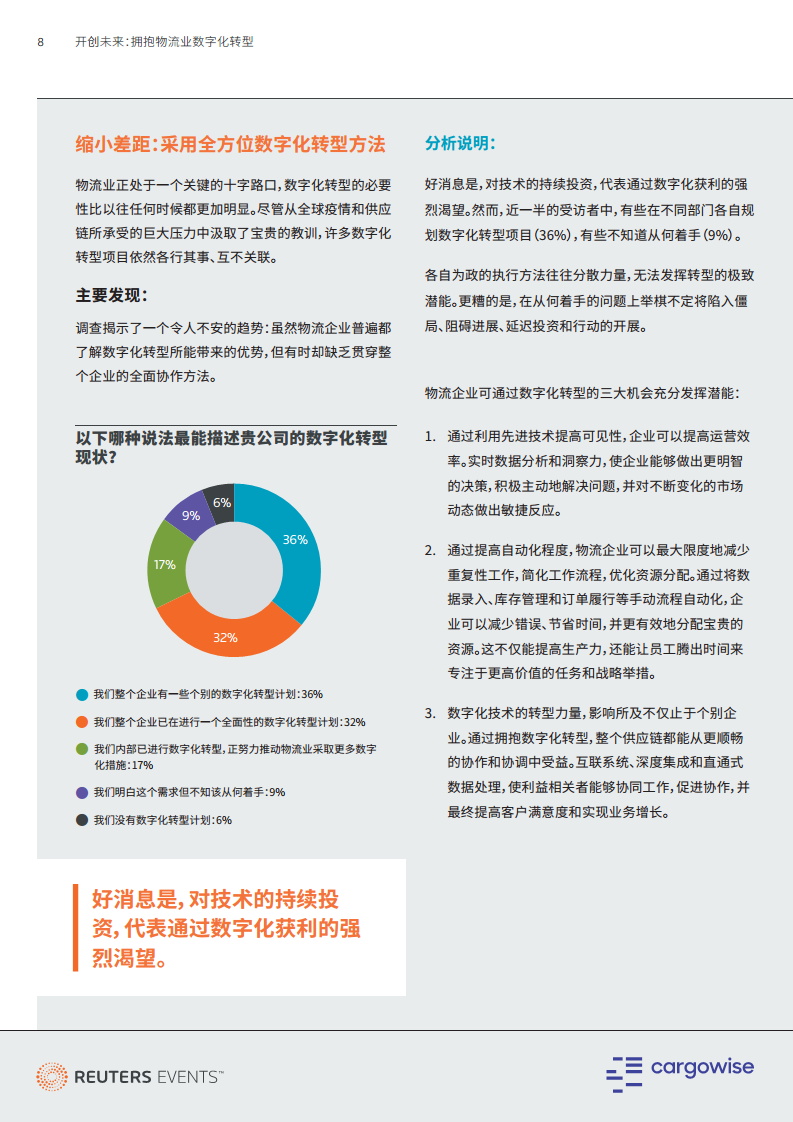 2024开创未来：拥抱物流业数字化转型报告图片