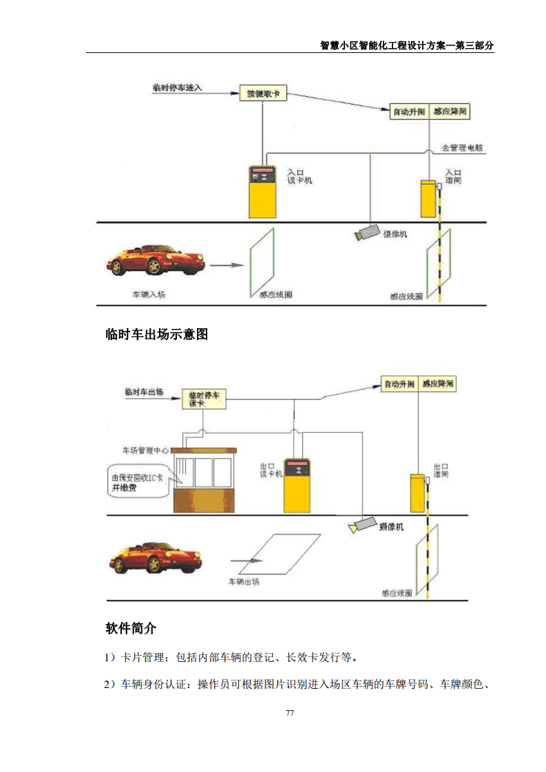 智慧小区智能化规划设计方案图片