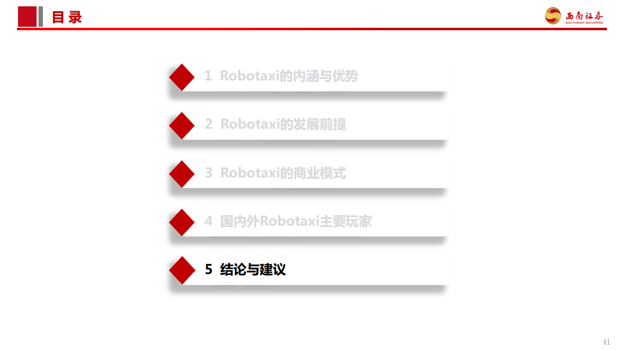 智能驾驶专题报告：Robotaxi商业化加速，高阶智驾未来已来图片