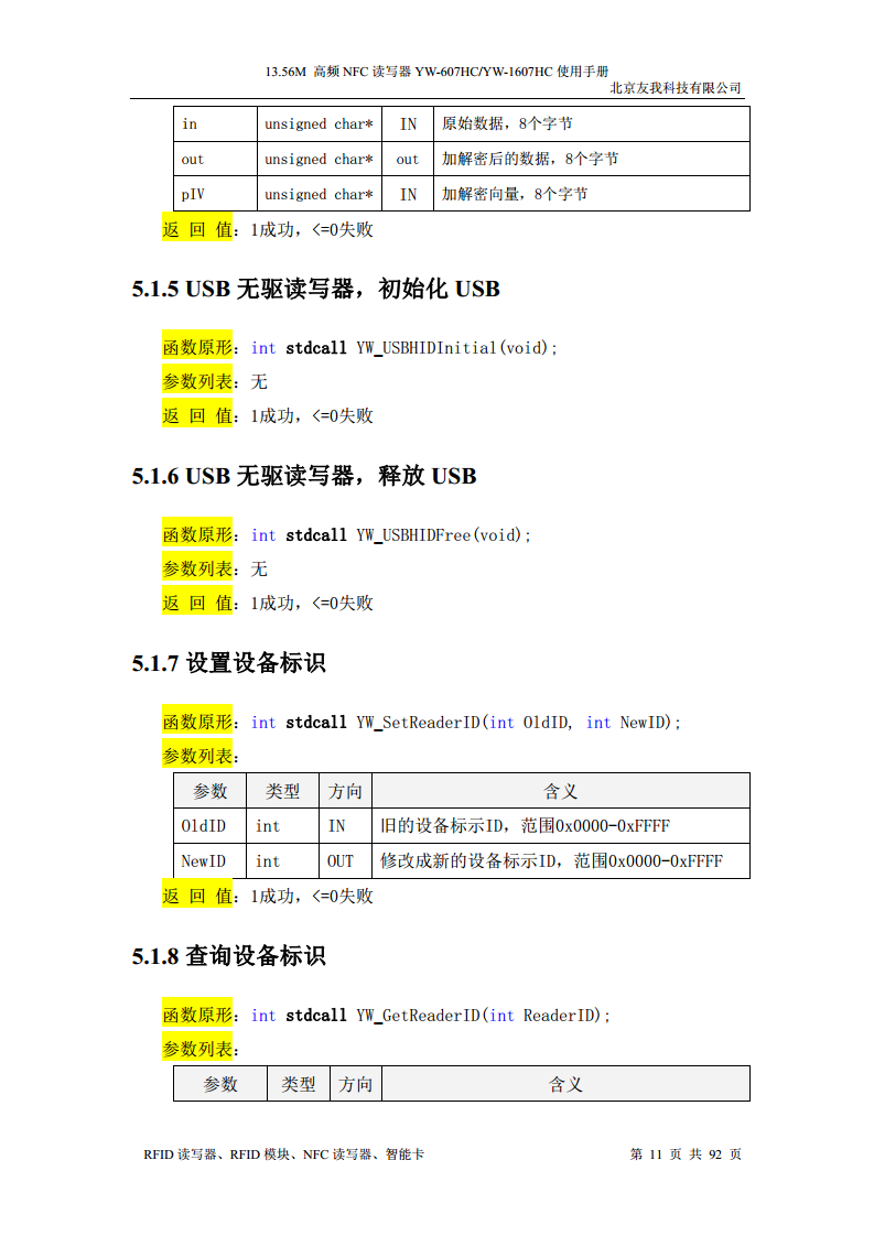 适用于web浏览器的usb无驱NFC读卡器YW-607HC图片