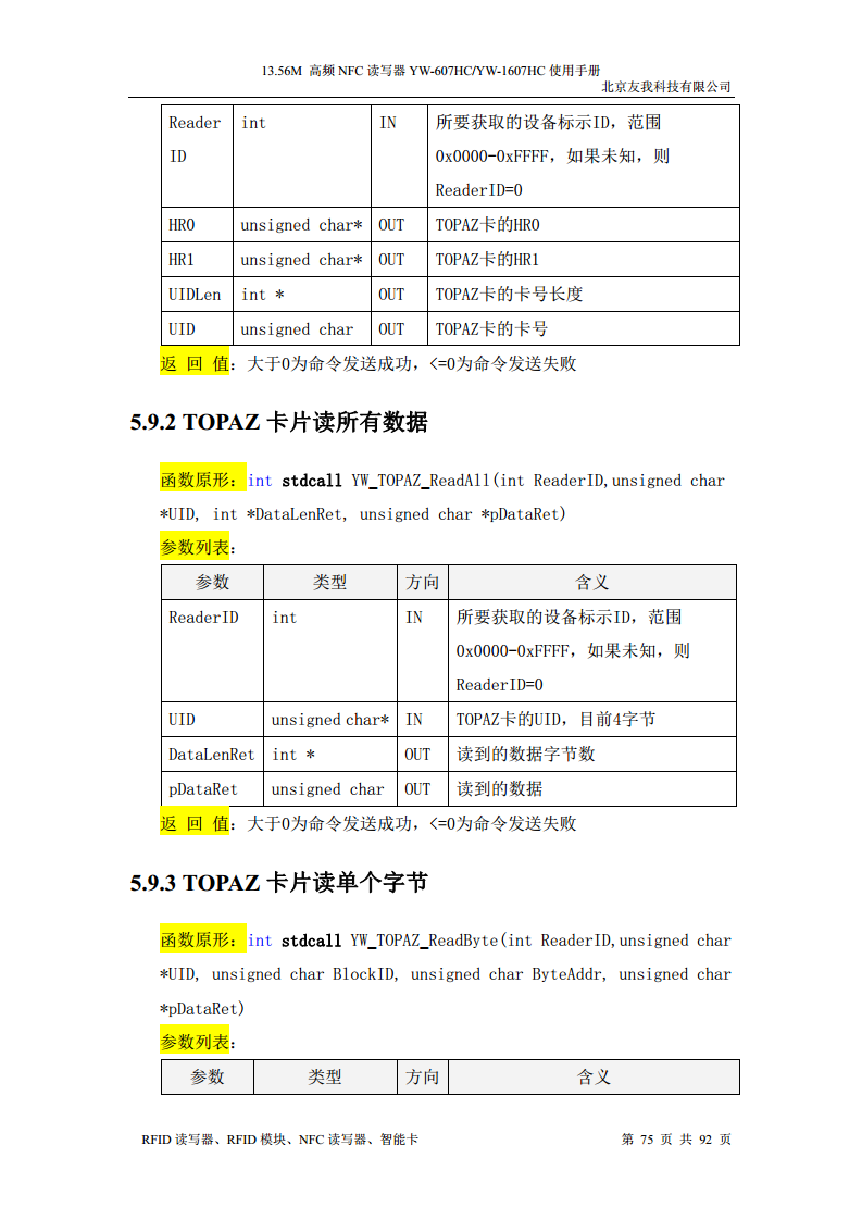 适用于web浏览器的usb无驱NFC读卡器YW-607HC图片