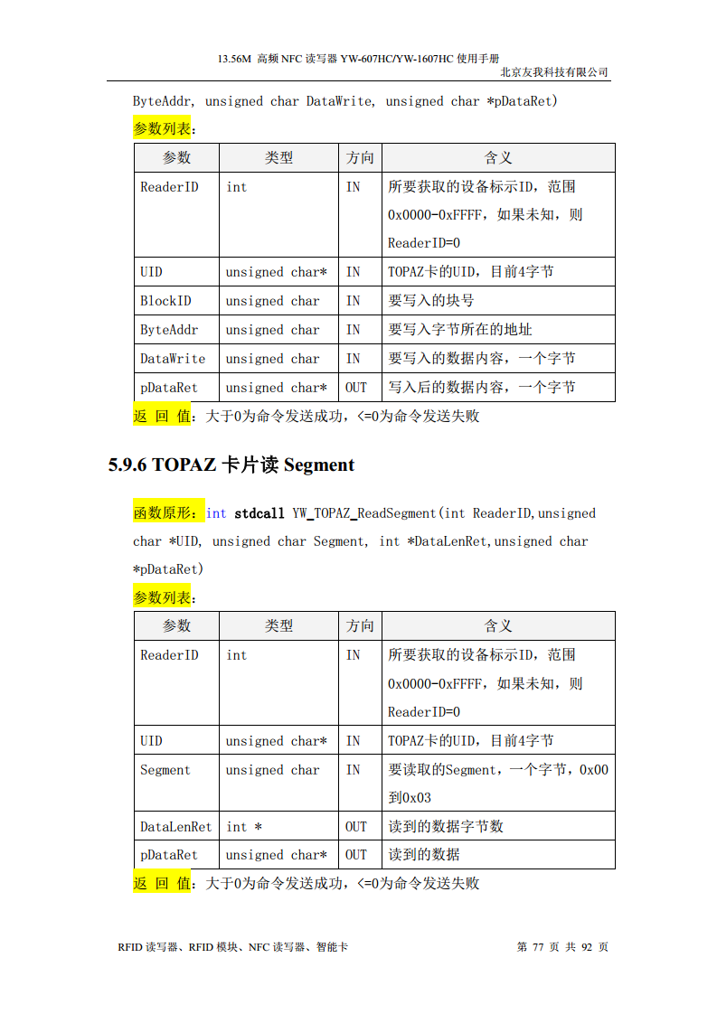 适用于web浏览器的usb无驱NFC读卡器YW-607HC图片