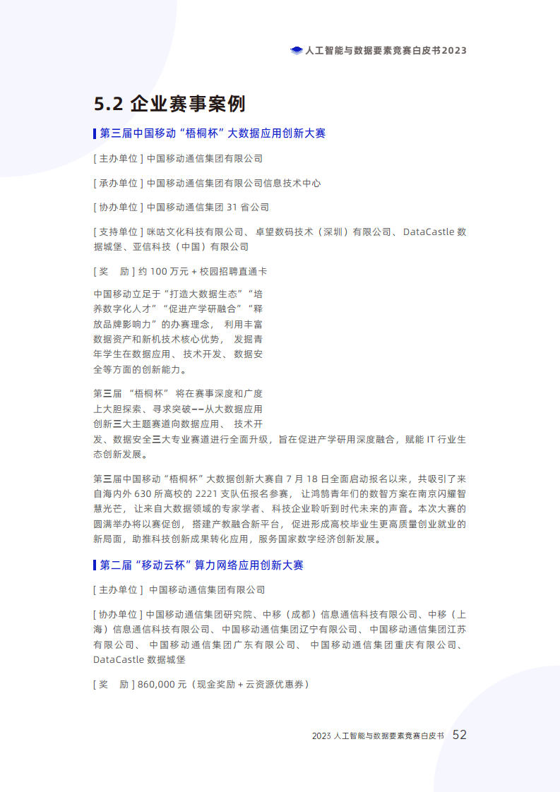 人工智能与数据要素竞赛白皮书2023图片