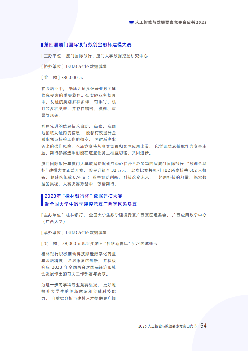 人工智能与数据要素竞赛白皮书2023图片
