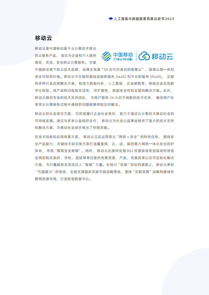 人工智能与数据要素竞赛白皮书2023图片
