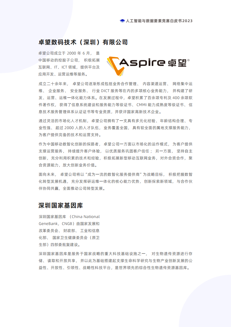 人工智能与数据要素竞赛白皮书2023图片