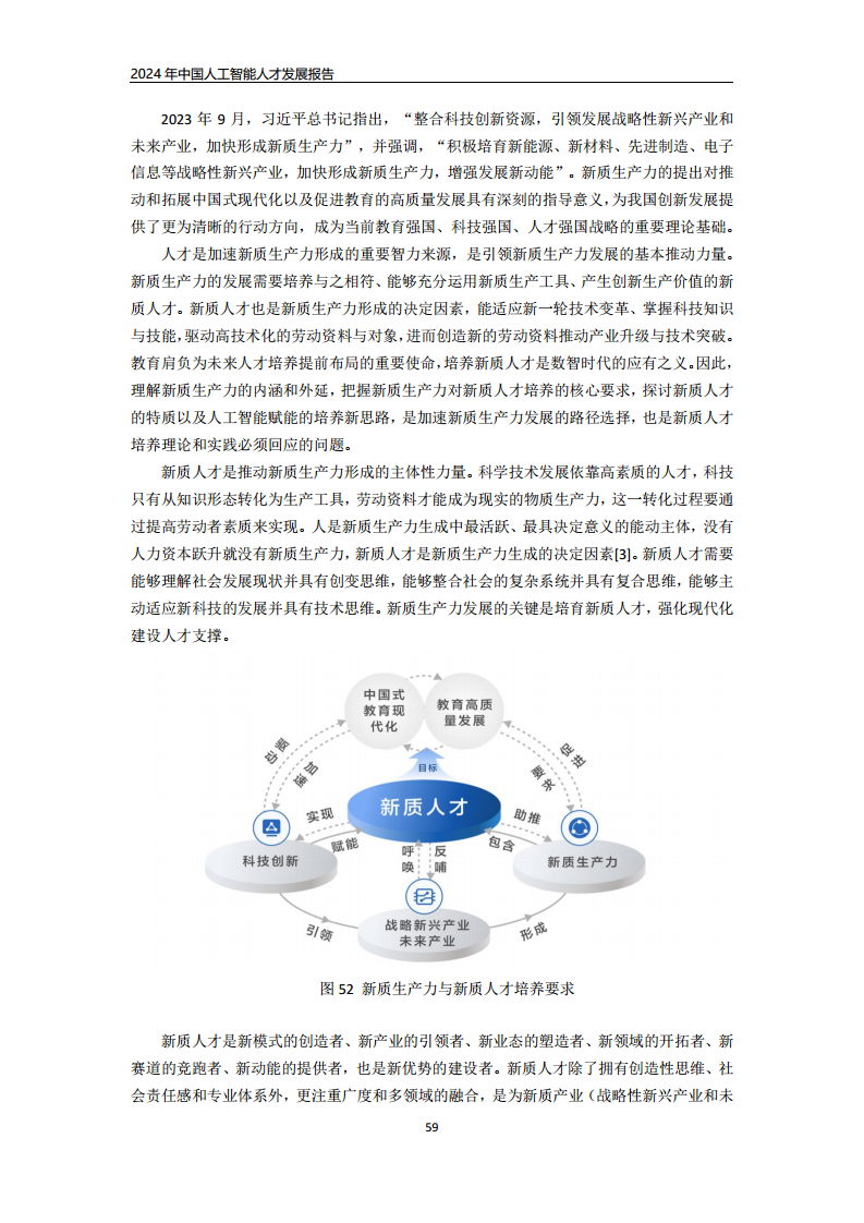 2024年中国人工智能人才发展报告图片