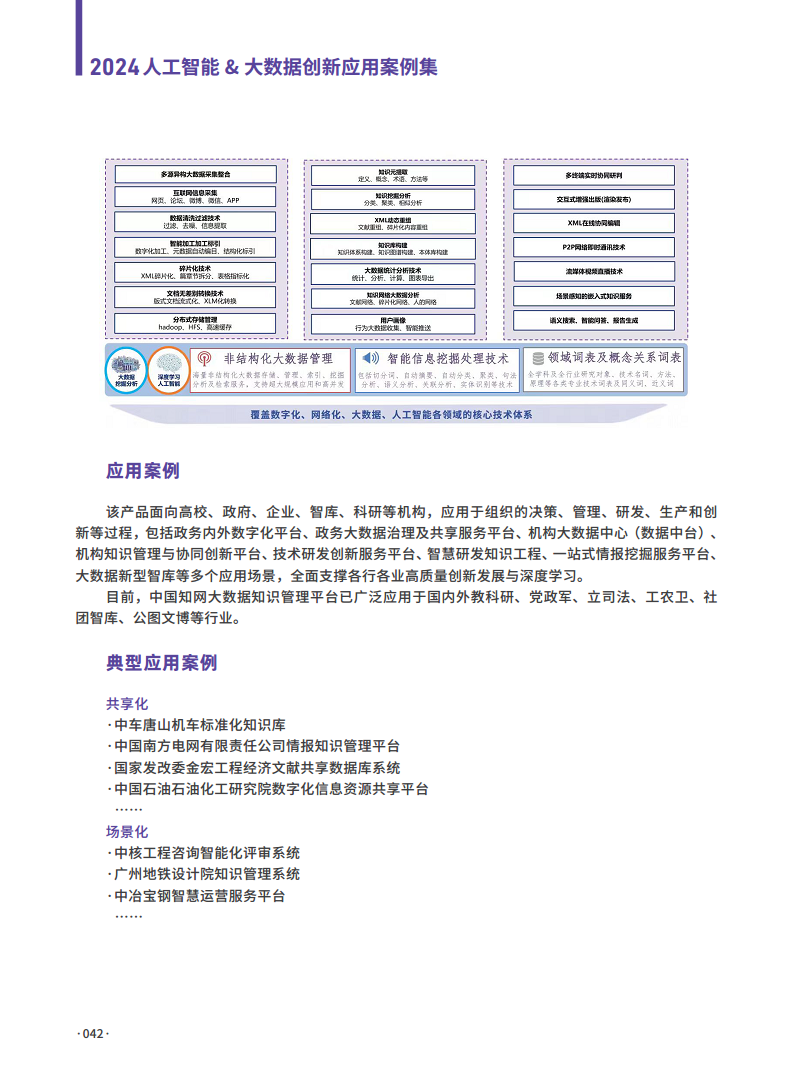 2024人工智能大数据创新应用案例集图片