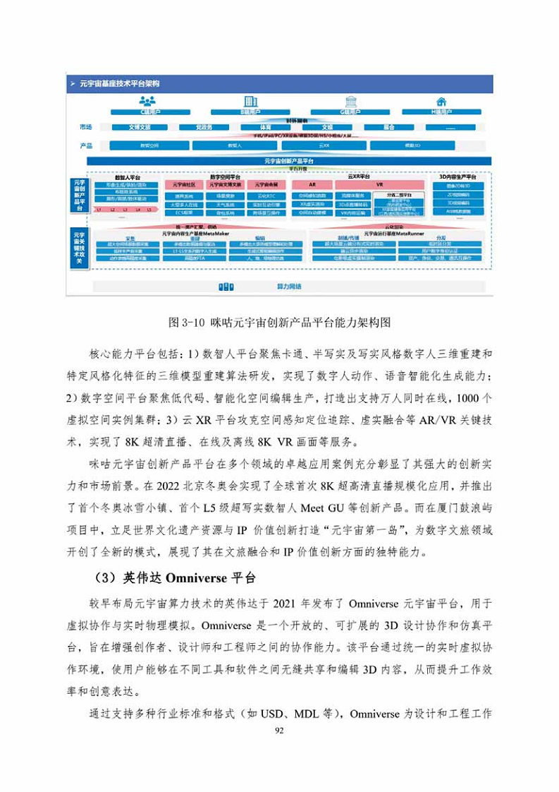 中国人工智能系列白皮书一元宇宙技术(2024 版)图片