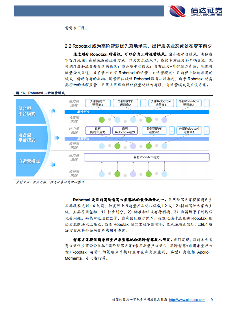 智能驾驶行业深度：Robotaxi与车路云共振，智驾关键节点已至图片