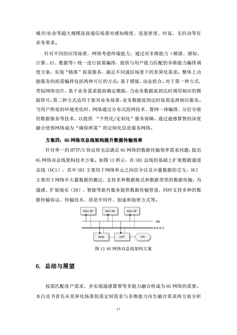 2024年6G通感算智融合原生基座技术白皮书（1.0）图片
