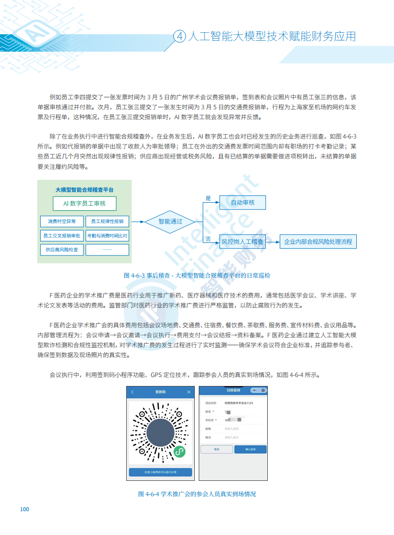 2024年人工智能大模型技术财务应用蓝皮书图片