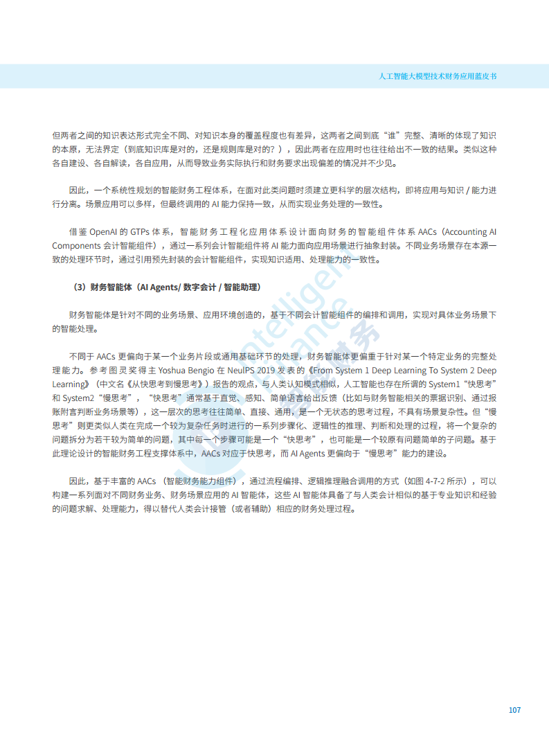 2024年人工智能大模型技术财务应用蓝皮书图片