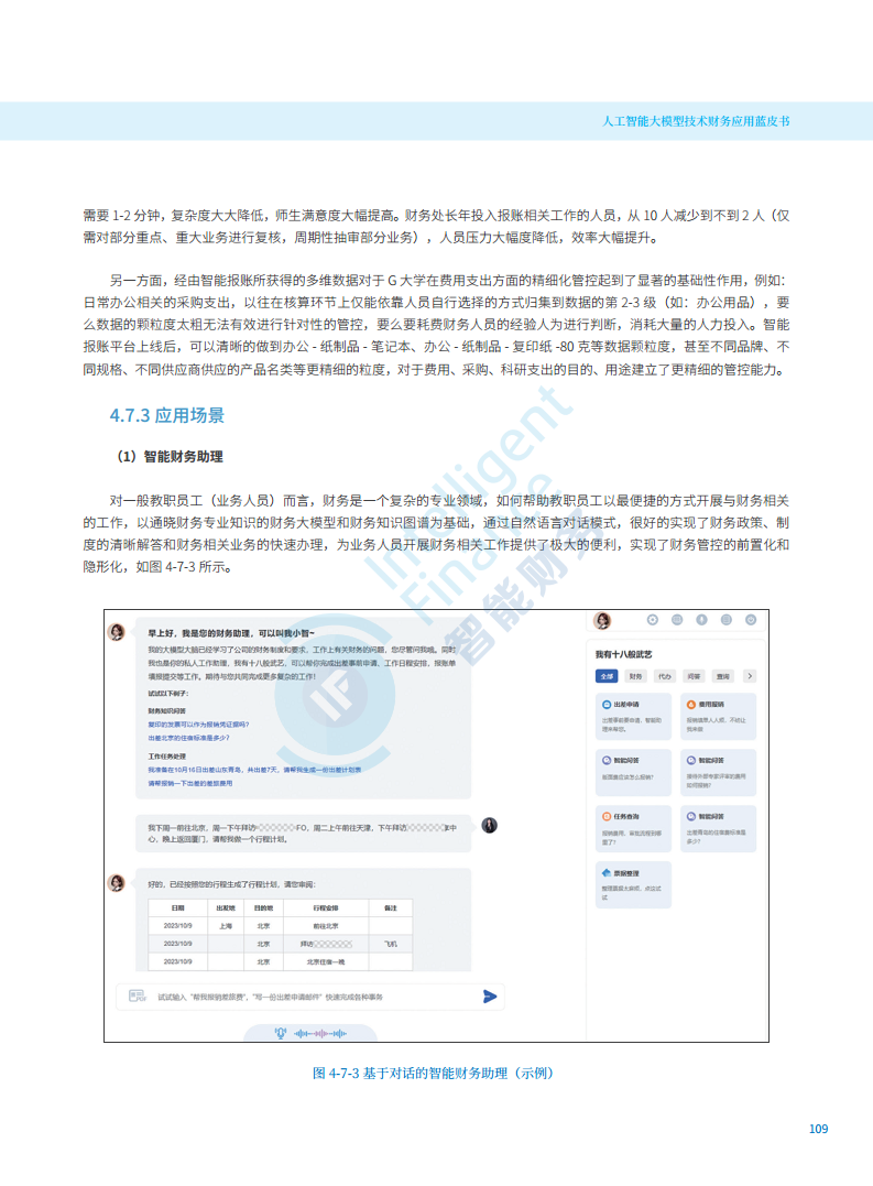 2024年人工智能大模型技术财务应用蓝皮书图片