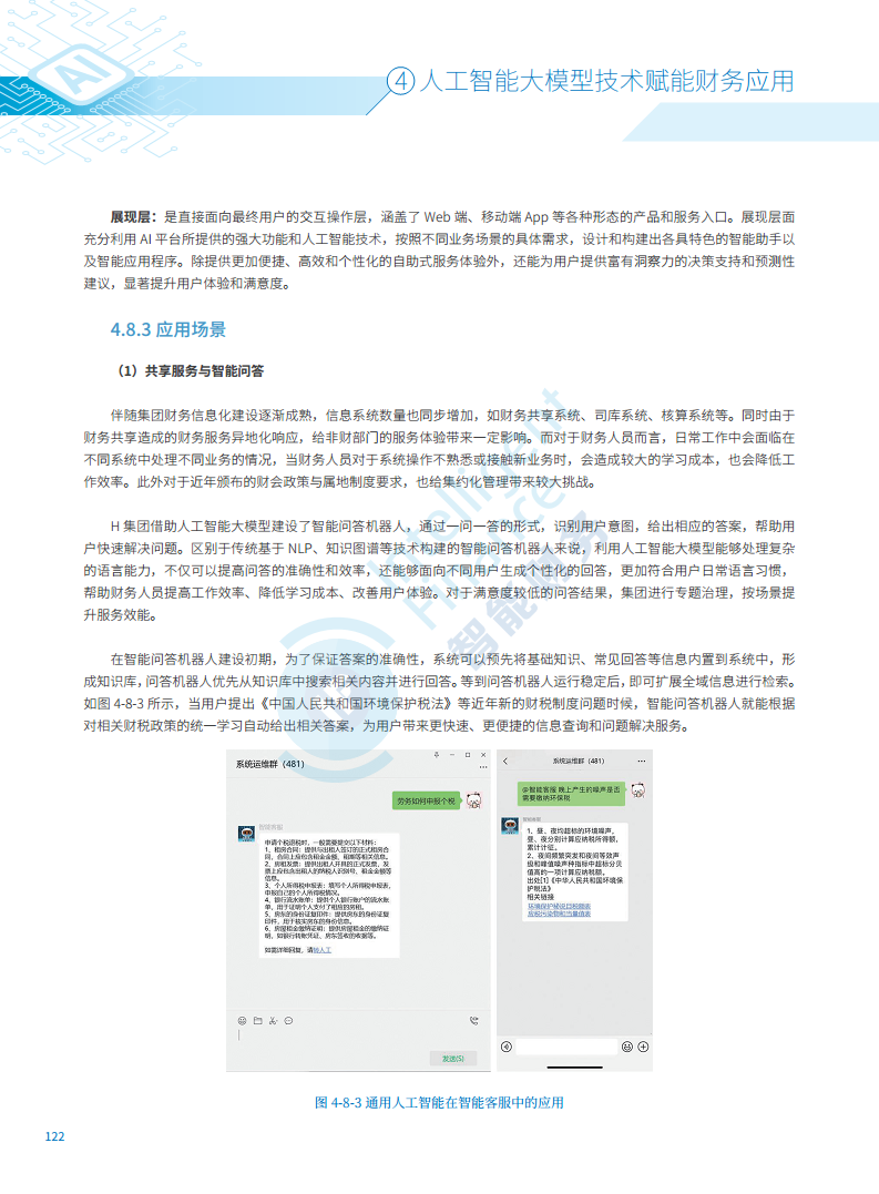2024年人工智能大模型技术财务应用蓝皮书图片