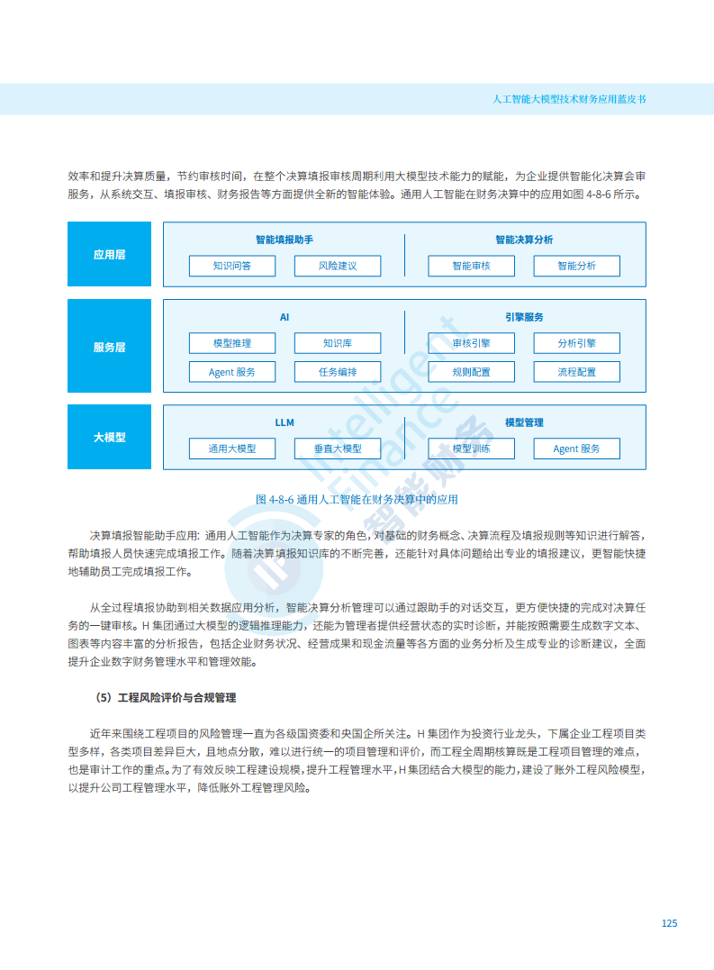 2024年人工智能大模型技术财务应用蓝皮书图片