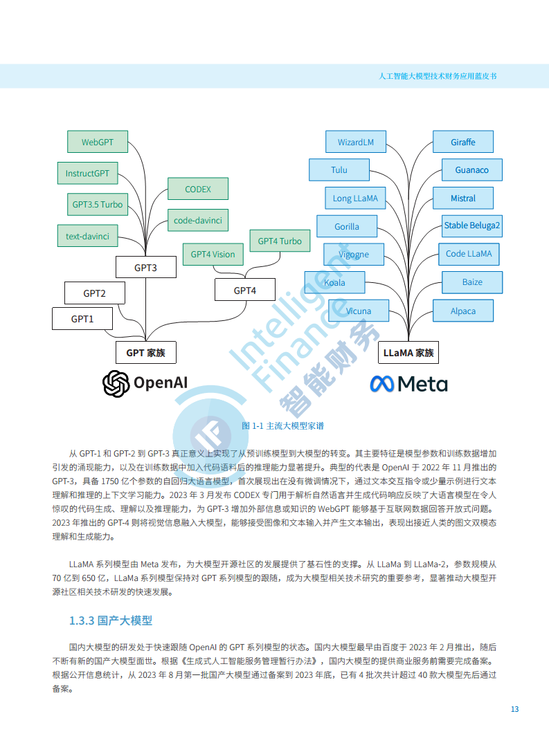 2024年人工智能大模型技术财务应用蓝皮书图片