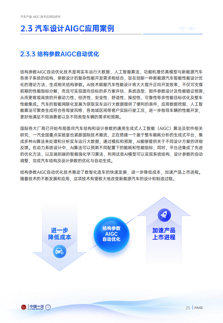 2024年汽车产业AIGC技术应用白皮书图片