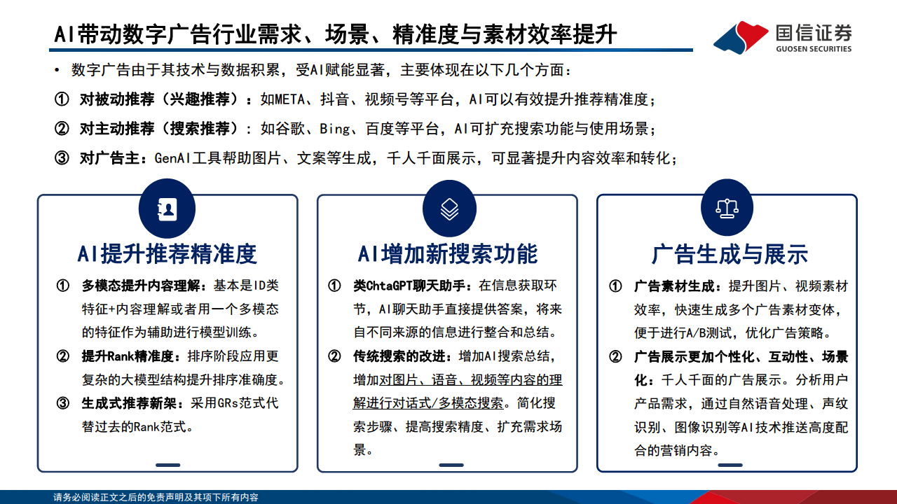 AI对巨头业务的赋能和影响：云计算、广告、AICoding变化最明显图片