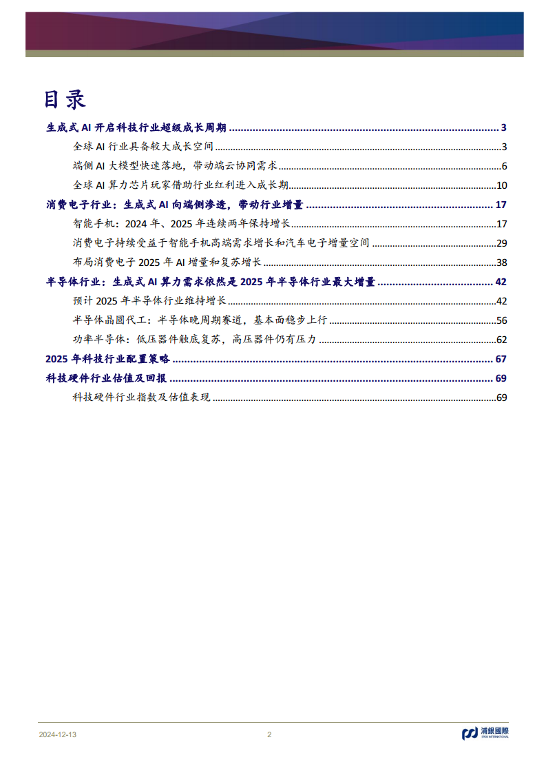 科技行业2025年展望：AI浪潮重新定义全球科技的未来图片