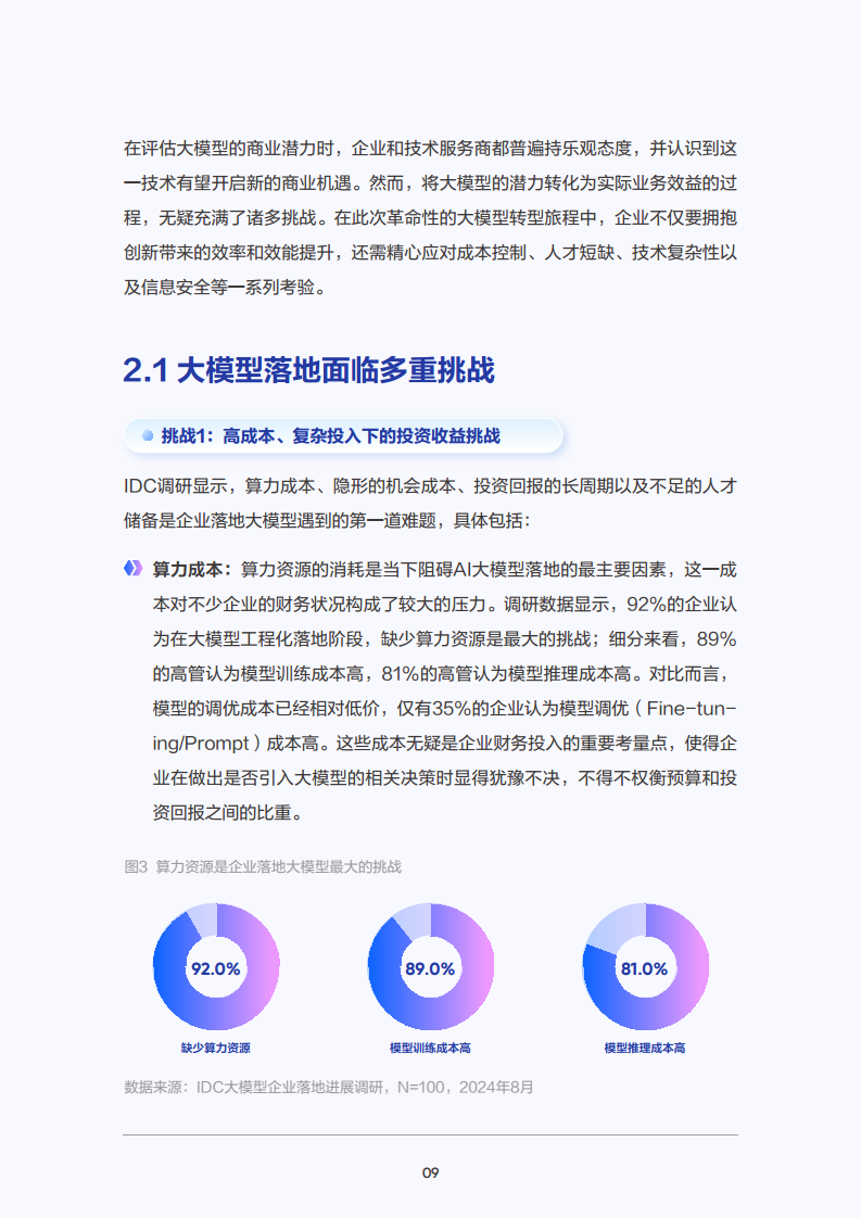 2025年大模型应用落地白皮书：企业AI转型行动指南图片
